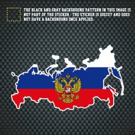 Russia Series Pvc Reflective Stickers