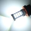 2PCS 800lm H8/H9/ H11 LED Fog DRL Light Bulb IP65 Water-Resistant 360° Beam Angle 6000K White