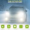 2PCS 1000lm 100W H8/H9/H11 LED Fog DRL Light Bulb IP65 Water-Resistant 360 Degree Beam Angle 6000K White