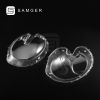 Pair Car Headlight Lens Cover For BMW Mini R56 Cooper hatchback 2009-2013