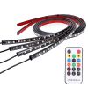 Waterproof RGB Underglow LED Strip Remote App Control Car Underbody Light