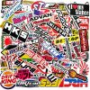 100Pcs Mixed Stickers Motocross Motorcycle Car ATV Racing Bike Helmet Decals Lot