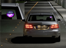 LED light UBER car stickers LYFT driver car decoration stickers