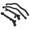 4pcs Breather Hoses Crankcase Vent Pipe Set for BMW F01 F02 F04 F07 F10 F12 F13