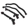 4pcs Breather Hoses Crankcase Vent Pipe Set for BMW F01 F02 F04 F07 F10 F12 F13