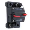 Circuit Breaker 12V-48V DC Waterproof with Manual Reset for Motor Auto Car Marine Boat Bike Stereo Audio (Surface Mount-200Amp)