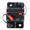 Circuit Breaker 12V-48V DC Waterproof with Manual Reset for Motor Auto Car Marine Boat Bike Stereo Audio (Surface Mount-200Amp)