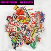 100Pcs Mixed Stickers Motocross Motorcycle Car ATV Racing Bike Helmet Decals Lot