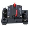Circuit Breaker 12V-48V DC Waterproof with Manual Reset for Motor Auto Car Marine Boat Bike Stereo Audio (Surface Mount-200Amp)