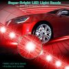 Waterproof RGB Underglow LED Strip Remote App Control Car Underbody Light