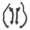 4pcs Breather Hoses Crankcase Vent Pipe Set for BMW F01 F02 F04 F07 F10 F12 F13