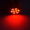 13pcs Red LED Lights Interior Package Kit For Car Dome License Plate Lamp Bulbs