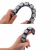 2x Car Flexible 6 LED DRL Daytime Running Light Driving Daylight Fog Light Lamp