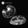 Pair Car Headlight Lens Cover For BMW Mini R56 Cooper hatchback 2009-2013