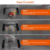 Gear Tray Replacement Gear Shift Console Side Tray Storage Box Fit for 2018-2021 Jeep Wrangler JL/JLU/JT