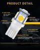 16PCS LED Light Bulb 6000K T10 31 mm 42 mm Ba9s Festoon Bulbs LED Interior Bulbs