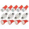 13pcs Red LED Lights Interior Package Kit For Car Dome License Plate Lamp Bulbs