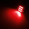 13pcs Red LED Lights Interior Package Kit For Car Dome License Plate Lamp Bulbs
