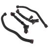 4pcs Breather Hoses Crankcase Vent Pipe Set for BMW F01 F02 F04 F07 F10 F12 F13