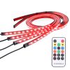 Waterproof RGB Underglow LED Strip Remote App Control Car Underbody Light