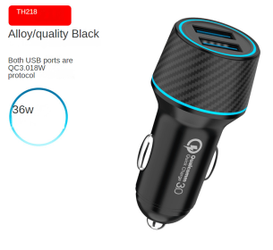 PD60W Dual Fast Charging Car Charger New (Option: TH218)