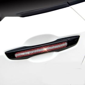 Diamond-studded Car Door Handle Stickers (Option: I)