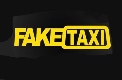 Fake Taxi Drifting Sign Funny Car Sticker (Option: Yellow engraving)