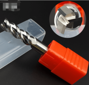 Detter 3 Blade 55 Degree Cemented Carbide Aluminum Alloy Special Tungsten Steel Milling Cutter (Option: H-5PCS)
