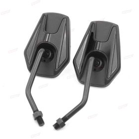 Reversing mirror ghost fire mirror (Color: Black)
