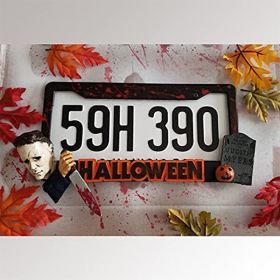 Halloween Personality Myers License Plate Frame (Option: Michael)