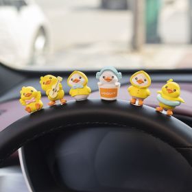 Cute Duckling Car Interior Decoration (Option: Duck set)