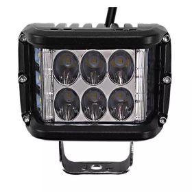 Motorcycle side flash 36W work light (Option: 36W Red 2pcs)