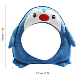 Seat Rear View Observation Mirror Toy (Option: Blue penguin)