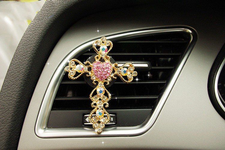 Cartoon Car Fragrance Car Interior Perfume Aromatherapy Female Car Supplies