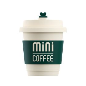 Coffee Capsule Car Air Vent Fragrance Car Aromatherapy (Color: White)