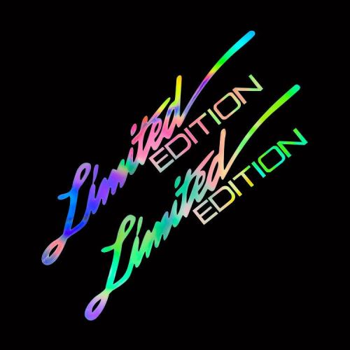 LimitedEdition English Reflective Car Sticker