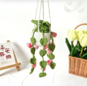 Car Plant Decoration Decoration Knitting Wool (Option: Style25)