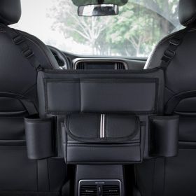 Car Seat Between Hanging Armrest Tissue Box (Option: H312A black)