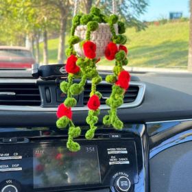 Car Plant Decoration Decoration Knitting Wool (Option: Style12)
