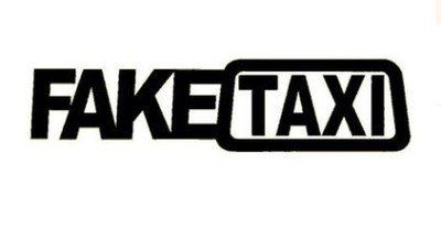 Fake Taxi Drifting Sign Funny Car Sticker (Option: Black engraving)
