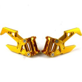 Fork Plug With Hook Bracket (Color: Gold)