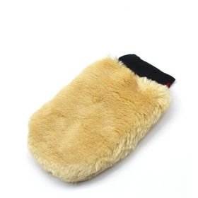 Double Faced Plush Car Wash Gloves Duster (Option: Double sided plush)
