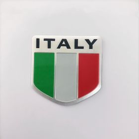 Modified Car Signs, Nameplates, Car Labels, Car Stickers, Body Stickers (Option: Italy-B)