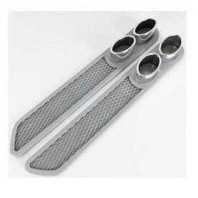 Car Anti-collision Strip Rear Anti-collision And Anti-wiping Glue (Color: Grey)