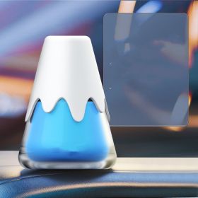 Snow Mountain Cup Fragrance Cream Car Aromatherapy (Option: Deep Sea Fog Blue)
