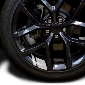 Reflective Stickers For Car Wheel Rim 18 Inch 21 Inch (Option: White-6PCS)