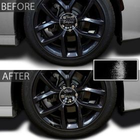 Reflective Stickers For Car Wheel Rim 18 Inch 21 Inch (Option: Black-6PCS)