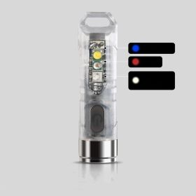 Mini Key Chain UV Light In The Dark (Option: Cold white light)