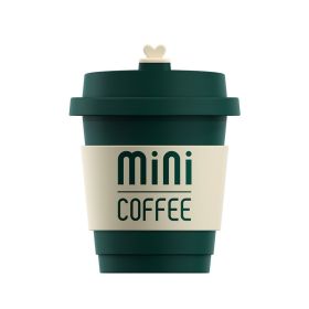 Coffee Capsule Car Air Vent Fragrance Car Aromatherapy (Color: Green)