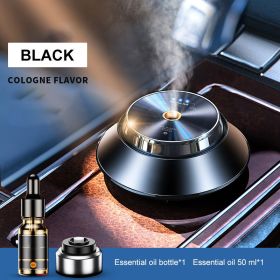Intelligent Car Perfume Aromatherapy Air Purifier (Option: Black Gulong-USB)